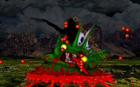 une photo d'Ã©cran de Zombie Raid sur Arcade